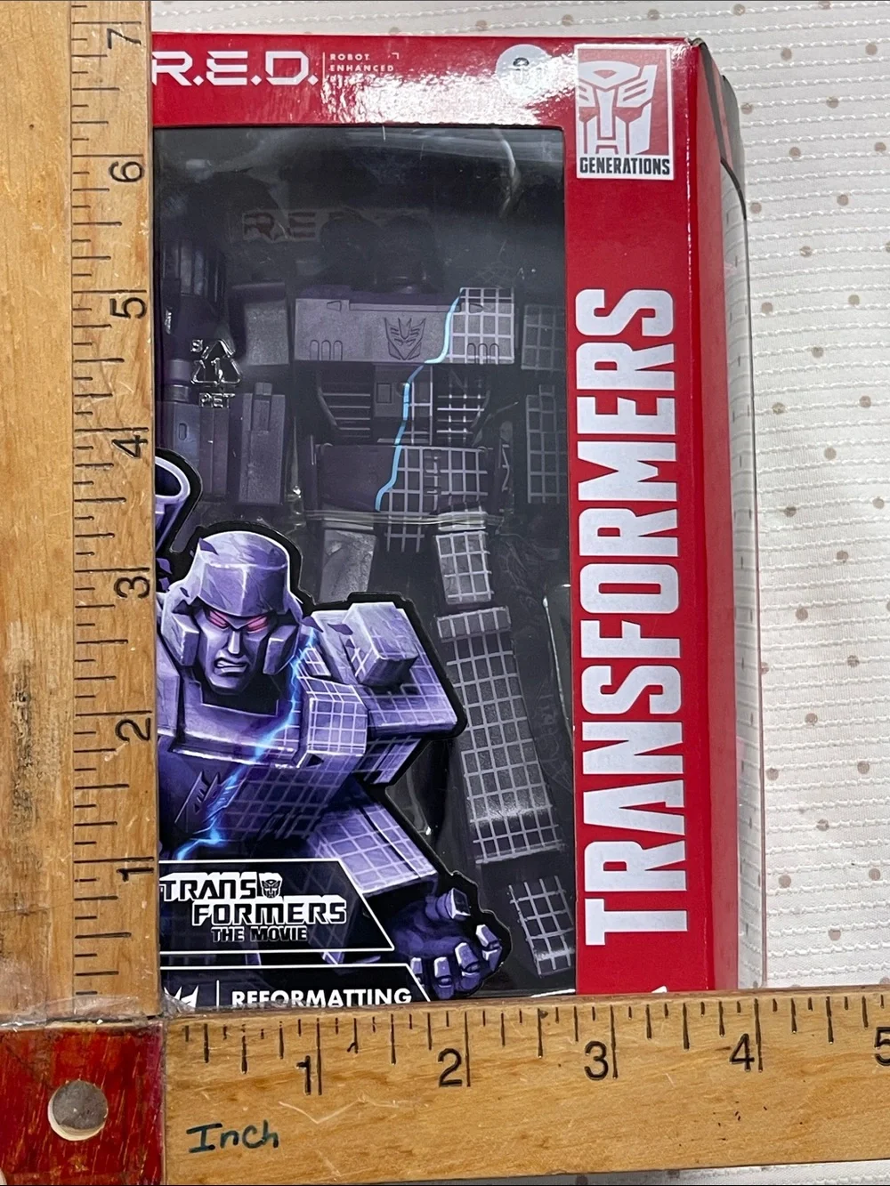 Hasbro Transformers Megatron - Non-converting, Purple, New